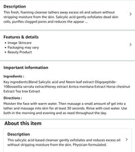 Load image into Gallery viewer, Image clear cell salicylic cleanser
