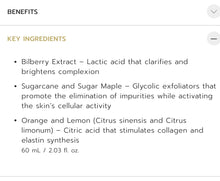 Load image into Gallery viewer, AHA gentle  exfoliating Gel Mask
