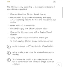 Load image into Gallery viewer, AHA gentle  exfoliating Gel Mask
